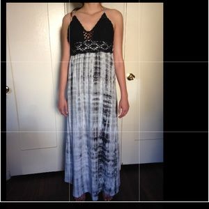 NWOT Spaghetti Strap Maxi Dress